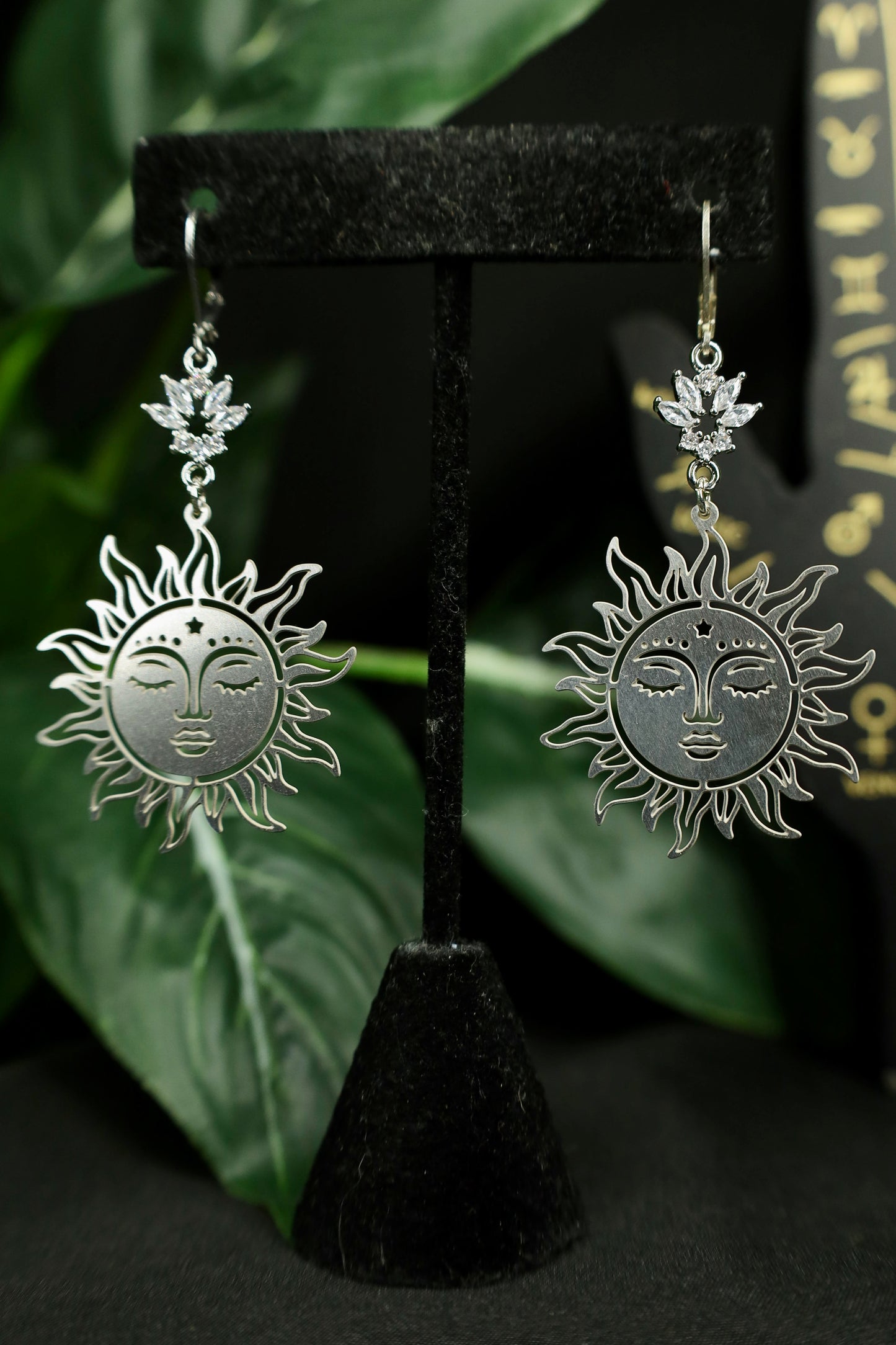Diamond Sunshine earrings