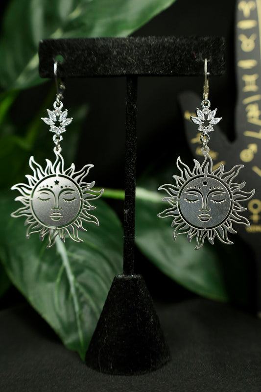 Diamond Sunshine earrings