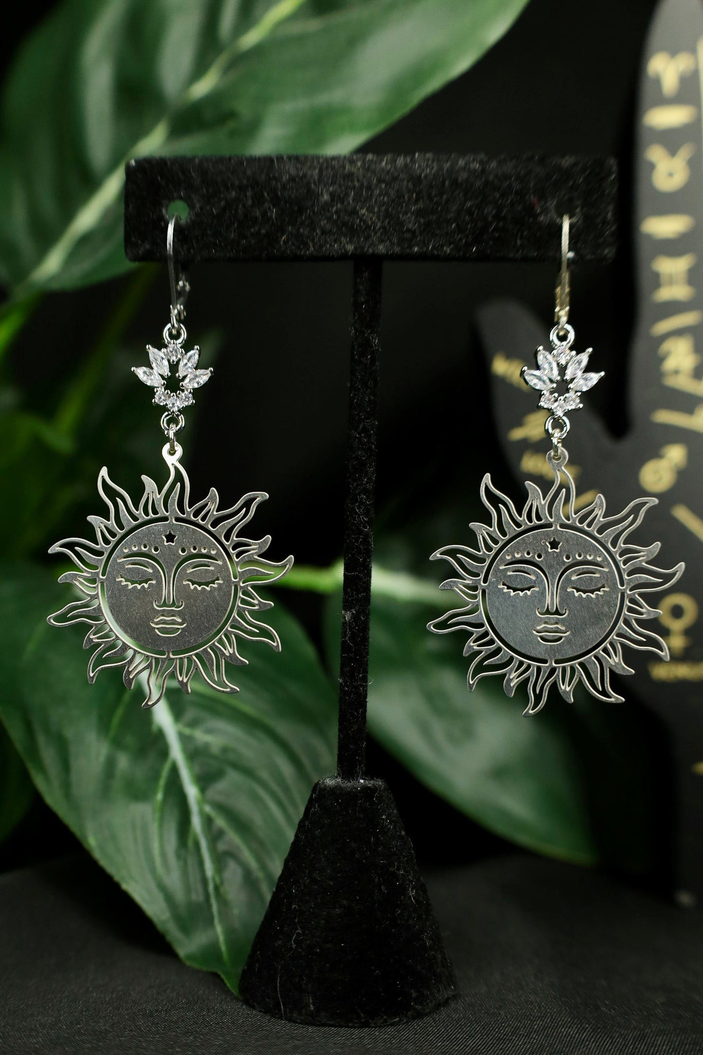 Diamond Sunshine earrings
