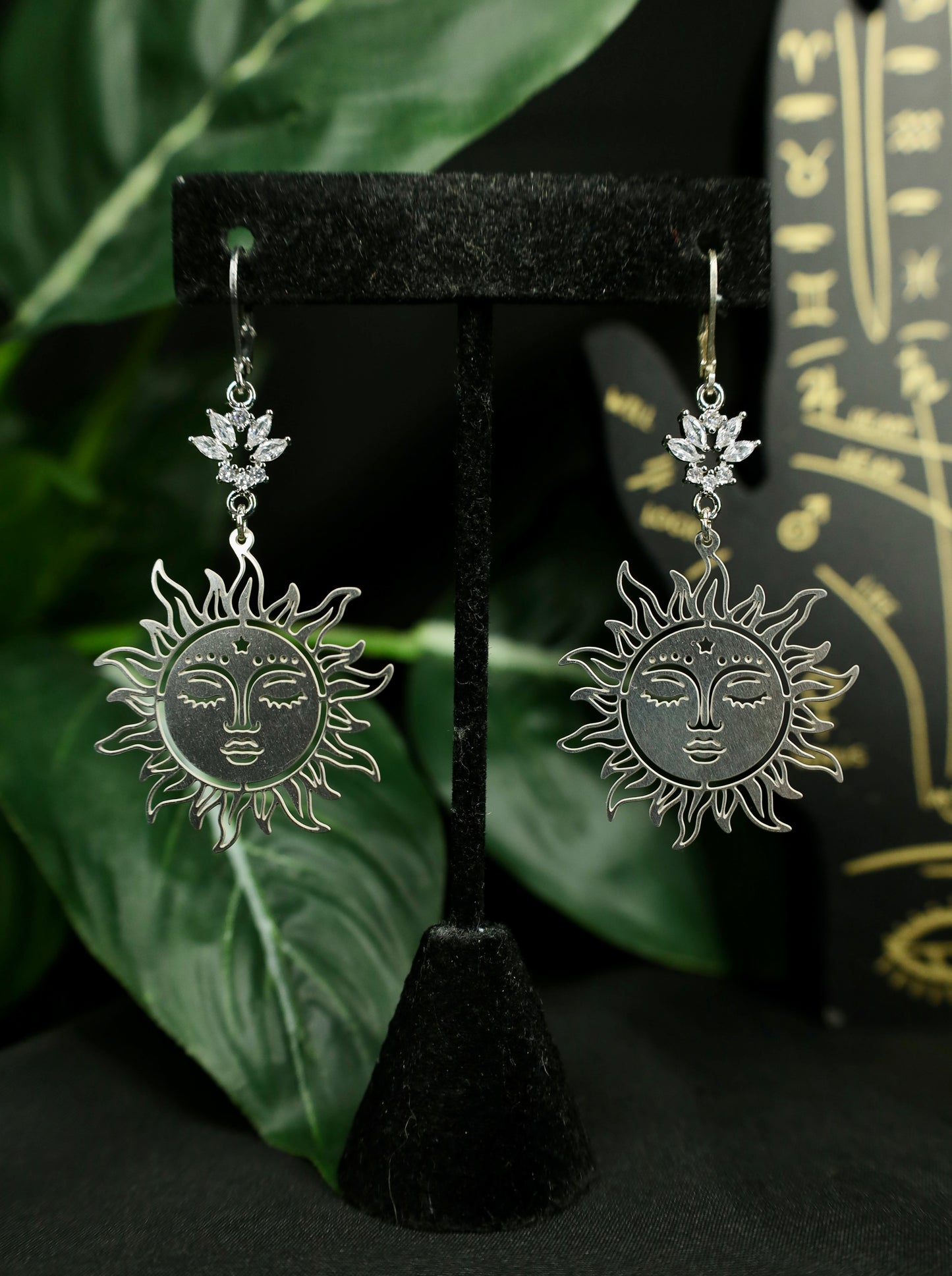 Diamond Sunshine earrings
