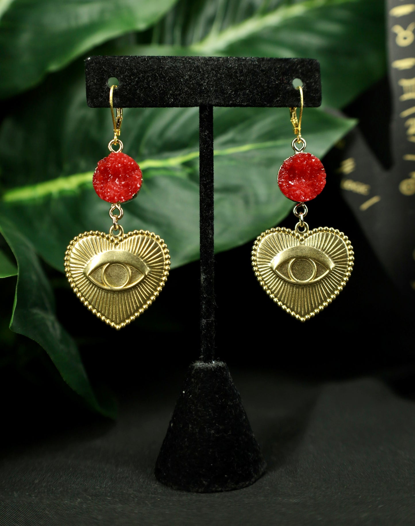 Queen of Hearts earrings