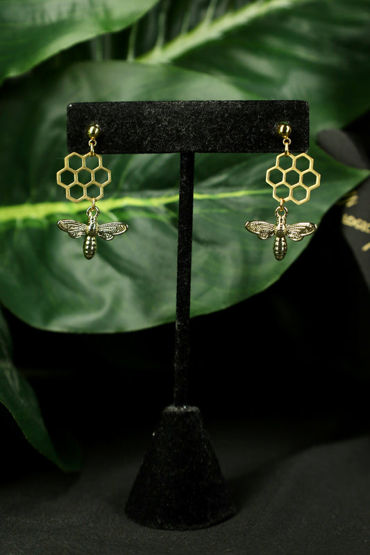 Honey Bee earrings