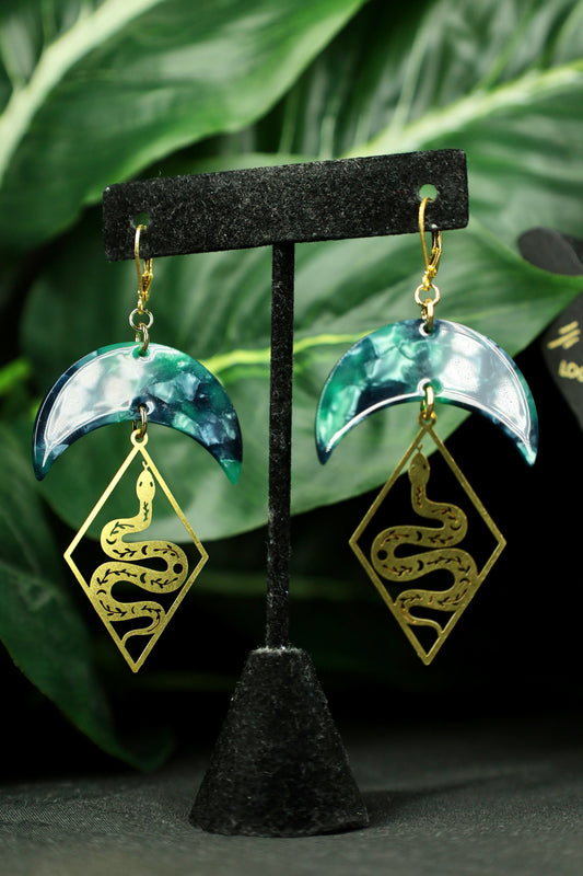 Sea Serpent earrings