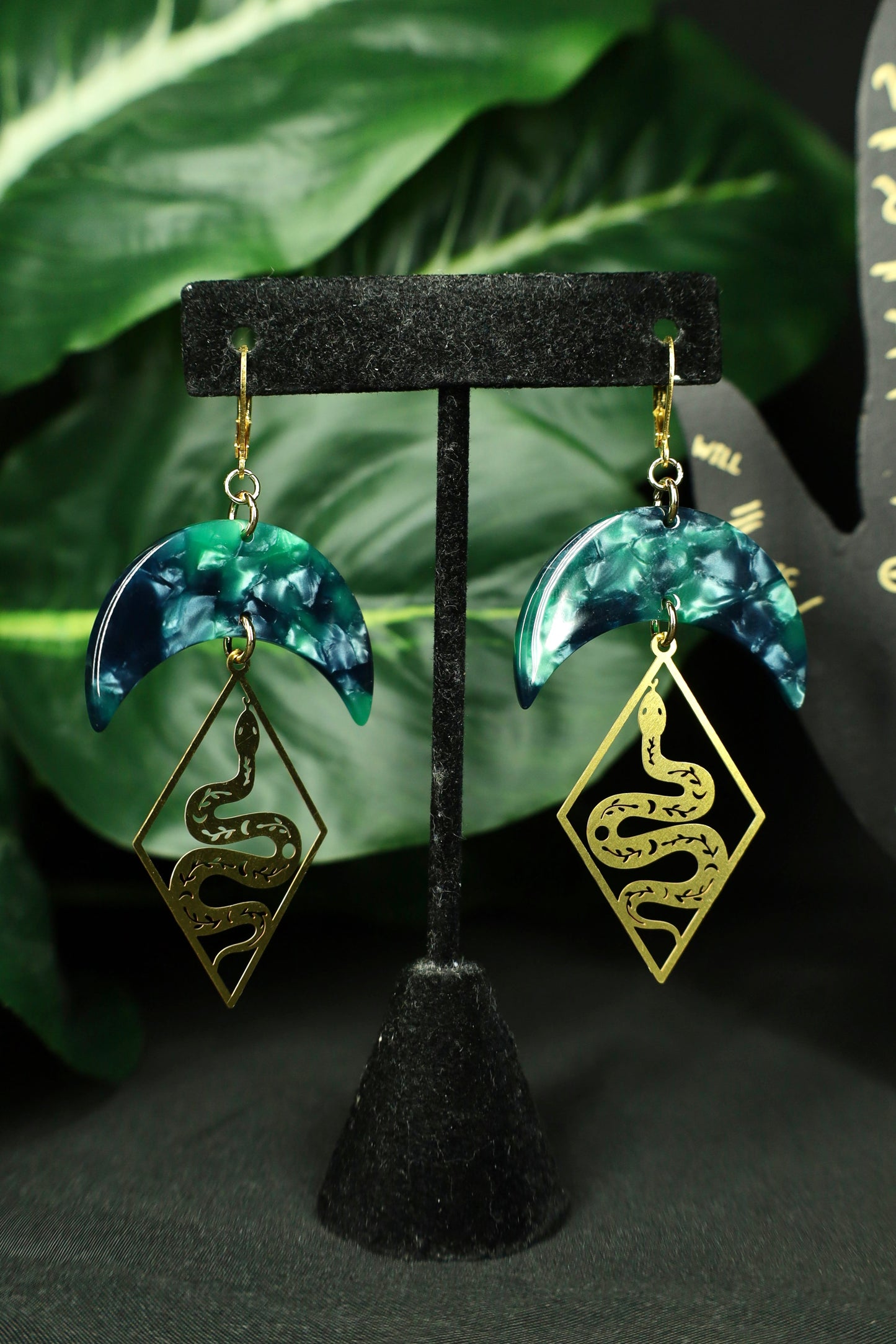 Sea Serpent earrings