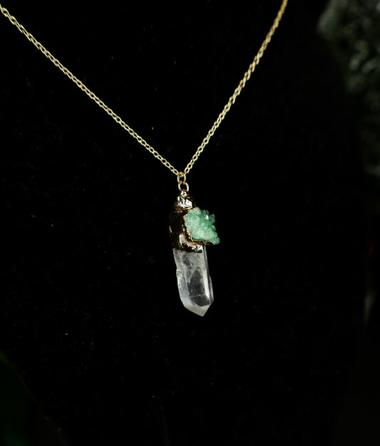 Gilded Cyan necklace