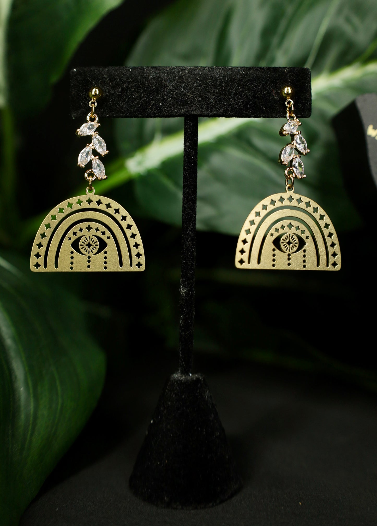 Diamond Rainbow earrings