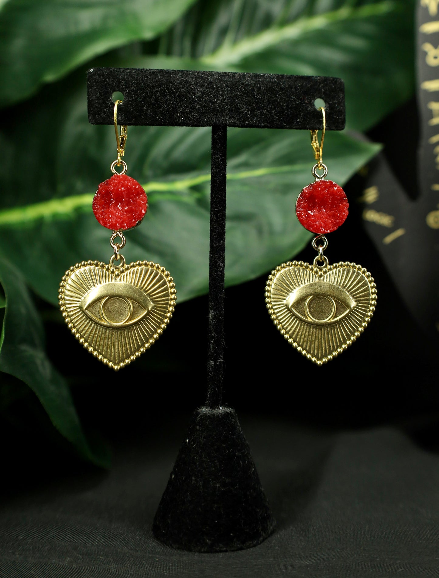 Queen of Hearts earrings